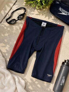Speedo Pro LT Competition Jammer Swim Suit Size 32